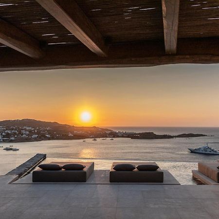 The Skyvilla Mykonos - A Landmark Property With Breathtaking Views Of The Psarou Bay Mykonos Town Luaran gambar