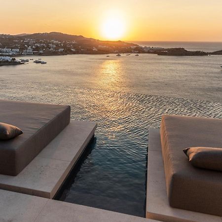 The Skyvilla Mykonos - A Landmark Property With Breathtaking Views Of The Psarou Bay Mykonos Town Luaran gambar