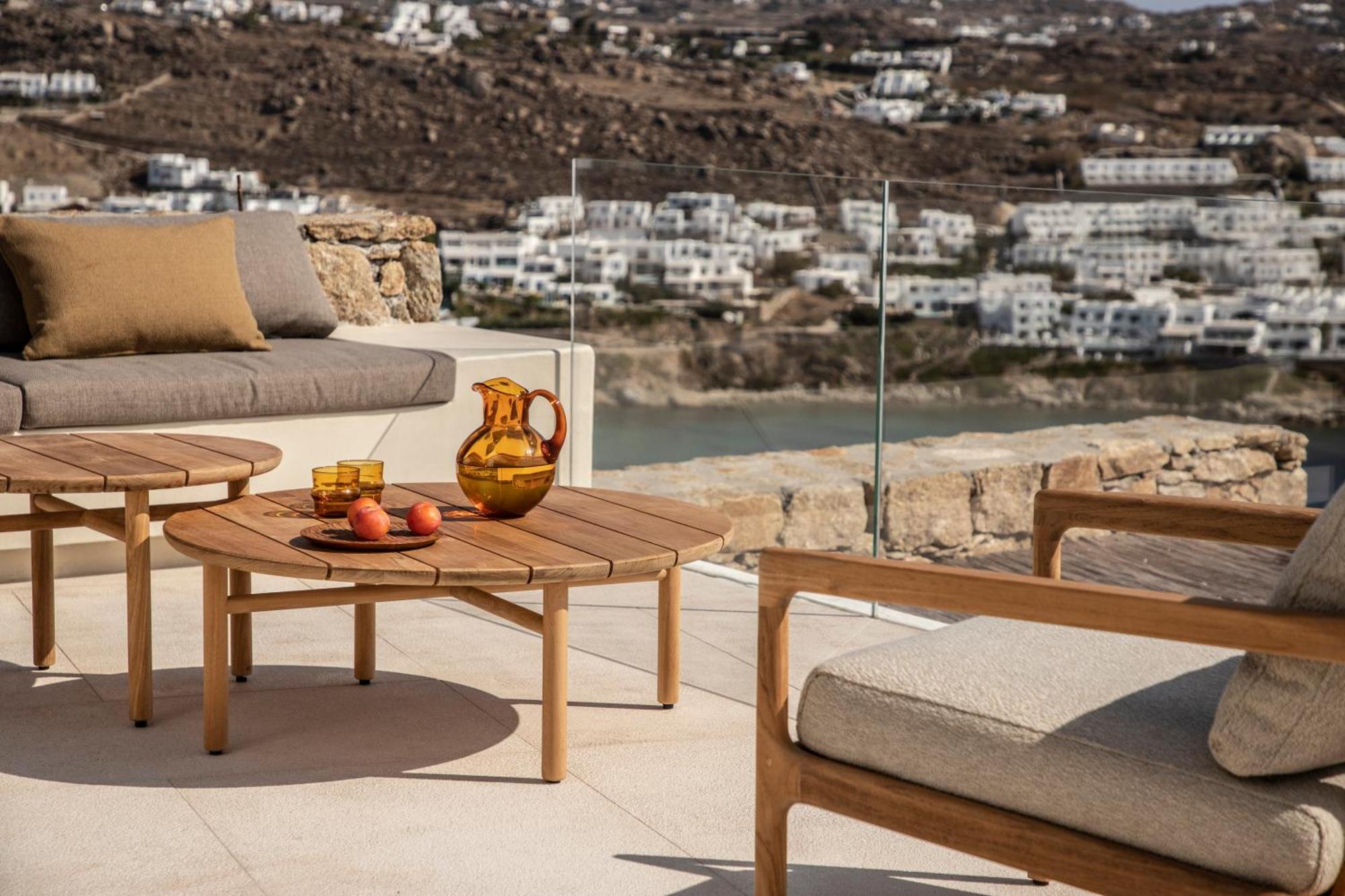 The Skyvilla Mykonos - A Landmark Property With Breathtaking Views Of The Psarou Bay Mykonos Town Luaran gambar