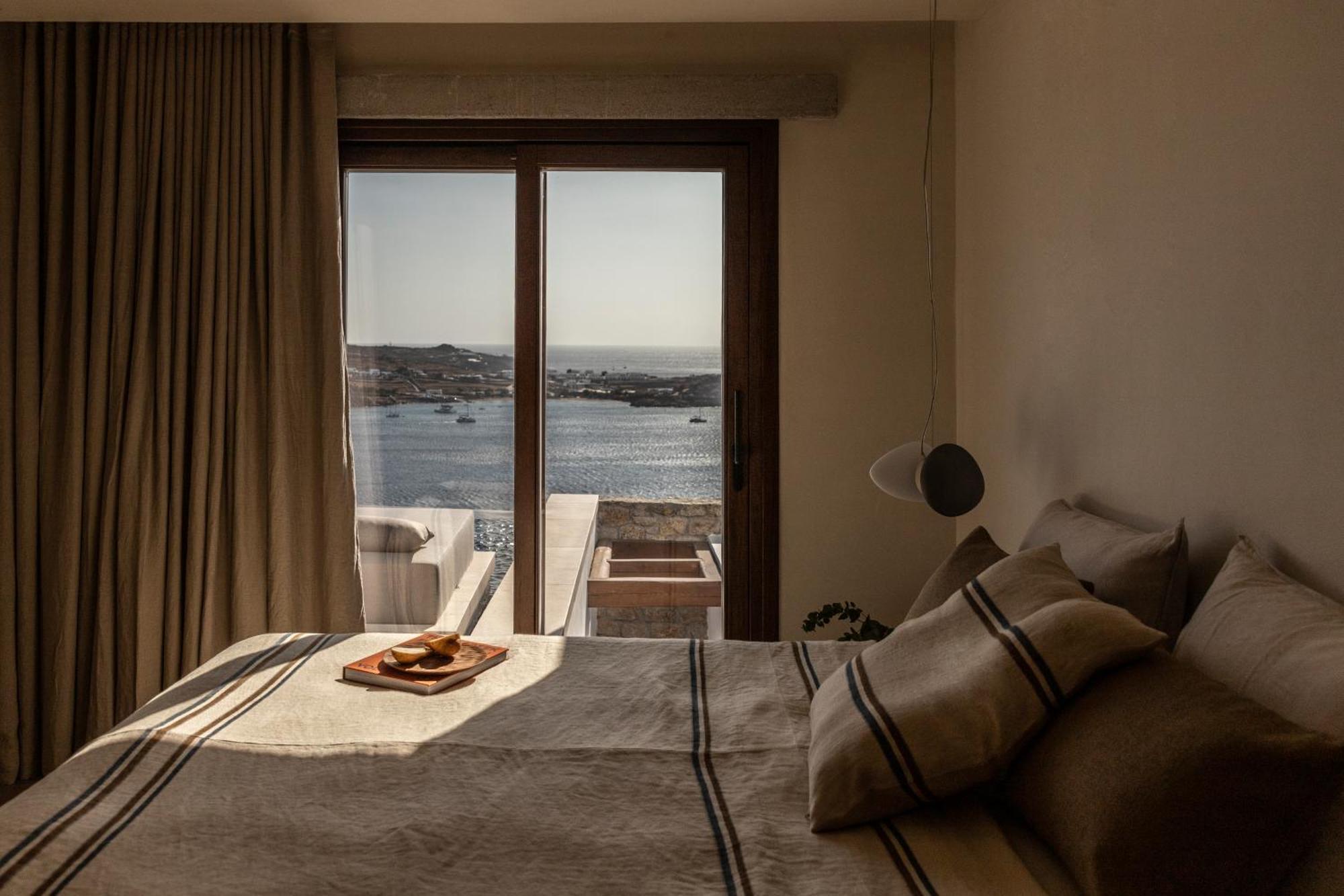 The Skyvilla Mykonos - A Landmark Property With Breathtaking Views Of The Psarou Bay Mykonos Town Luaran gambar